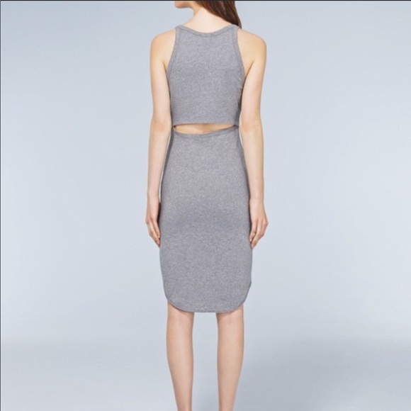 ARITZIA Wilfred Free Yasmin Dress in Heather Grey - Picture 2 of 6